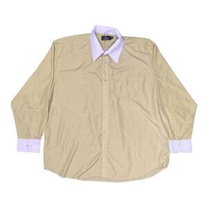 Vittorino Signature Collection Long Sleeve Dress Shirt XL 17-17.5 35-36